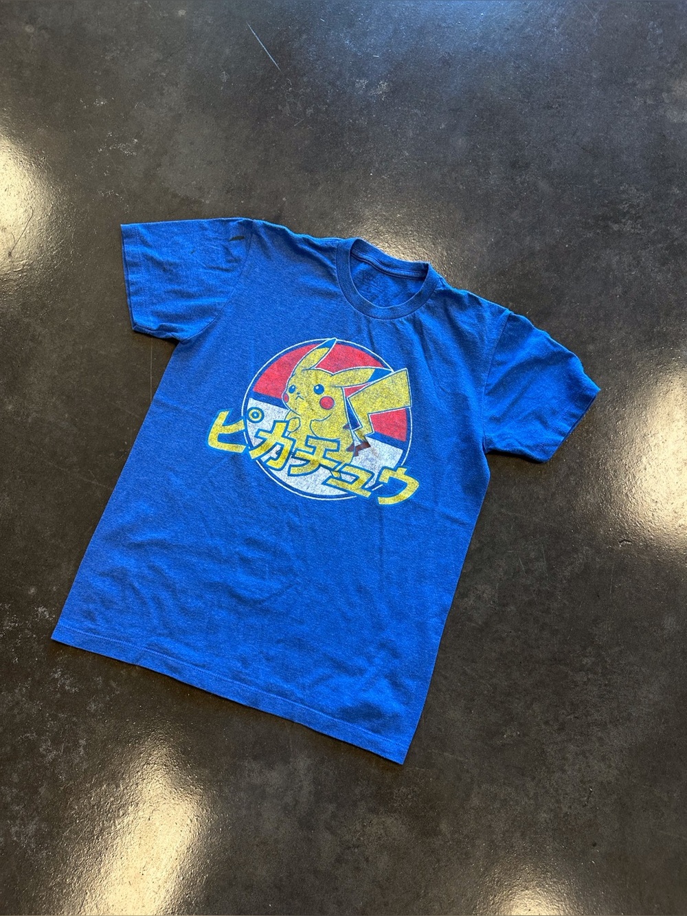 Pokémon distressed Japanese tee